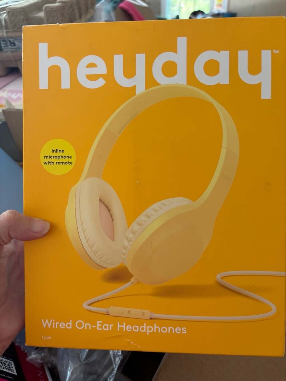 heyday Wired On-Ear Headphones Sunny Yellow White